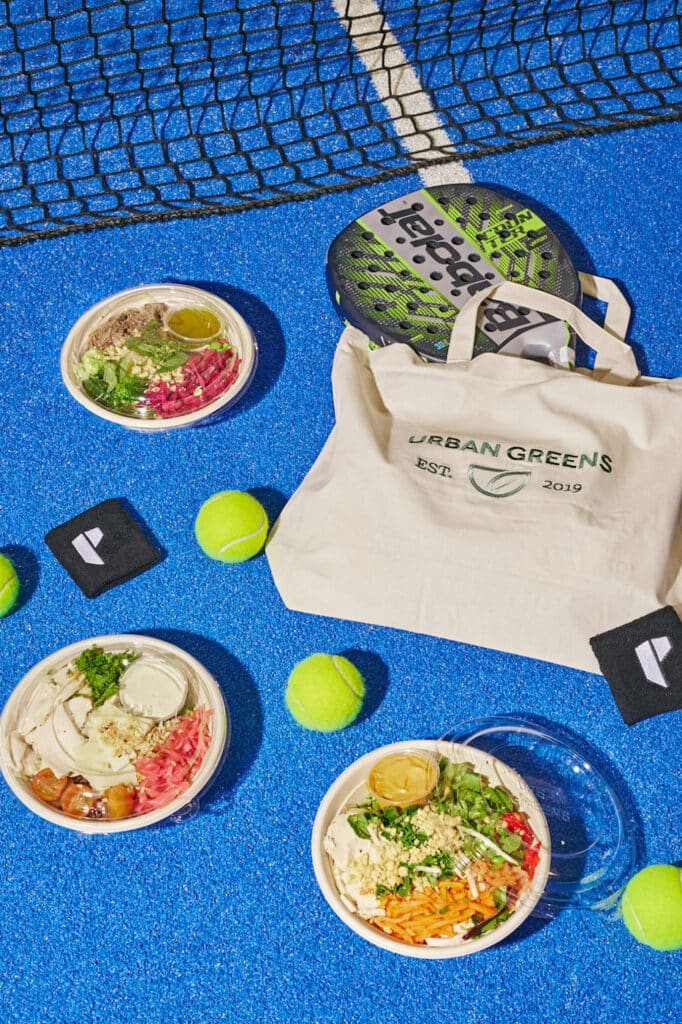 Padel and Salad