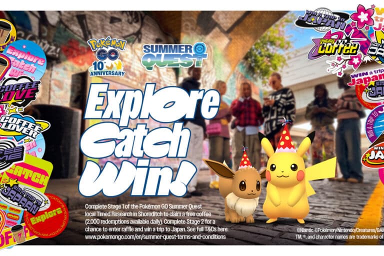 Chunkz and Miniminter are racing across London this August in a Pokémon GO city-wide challenge