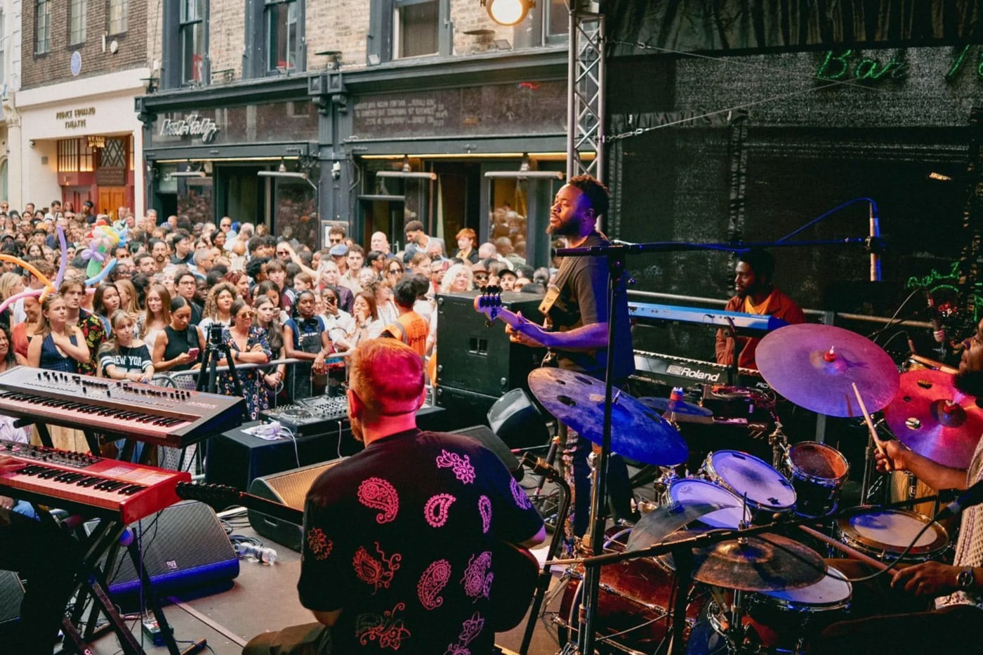 Ronnie Scott’s is closing Frith Street to traffic and filling it with free live music this August