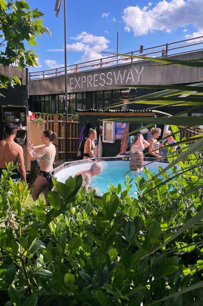 Sweheat Sauna plunge