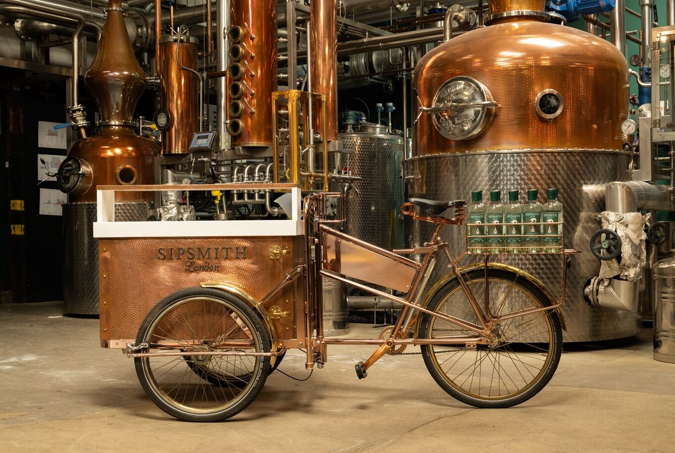 Sipsmith is opening its Chiswick distillery after dark for a supper club among the copper stills