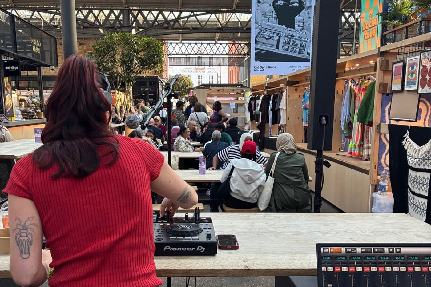 Old Spitalfields Market is turning its Fridays into a free live music series this summer