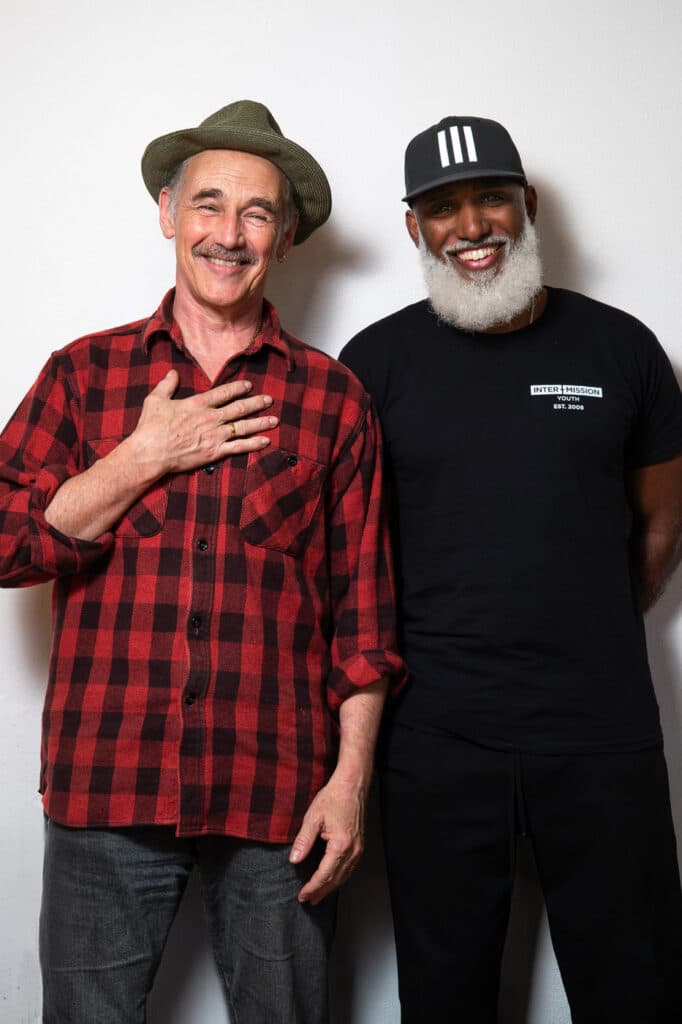 Darren Raymond and Mark Rylance