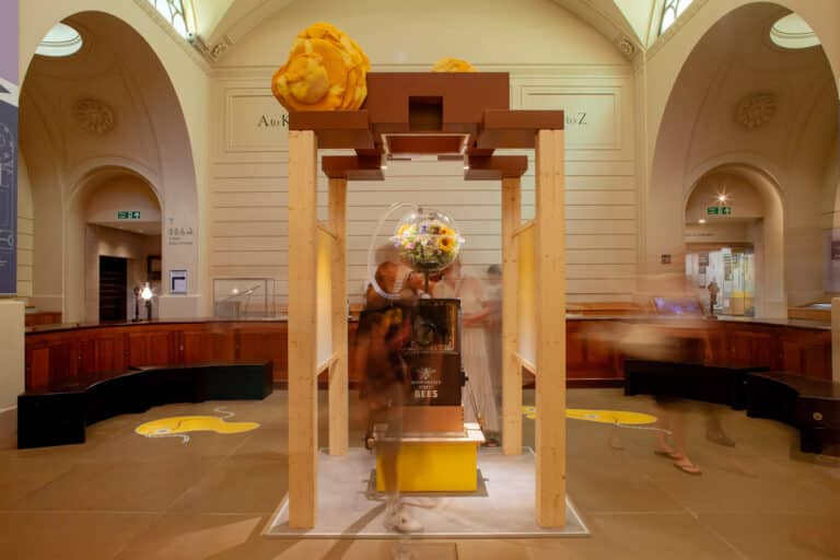 Someone has installed a working beehive inside the Bank of England, and it’s teaching the City about fraud