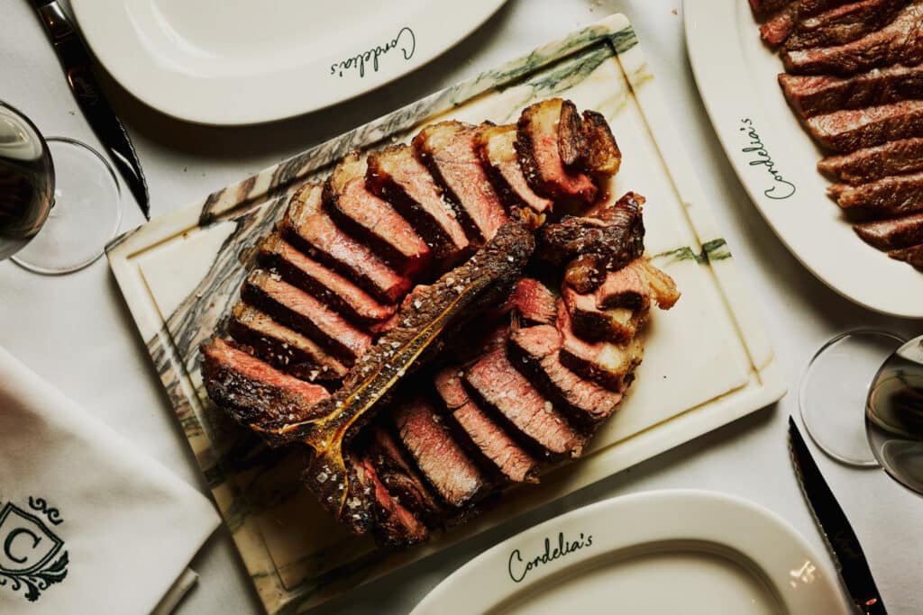 Steak on a plate