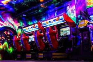 NQ64 is opening its biggest arcade bar yet in Soho, two floors, UV pool and augmented reality darts