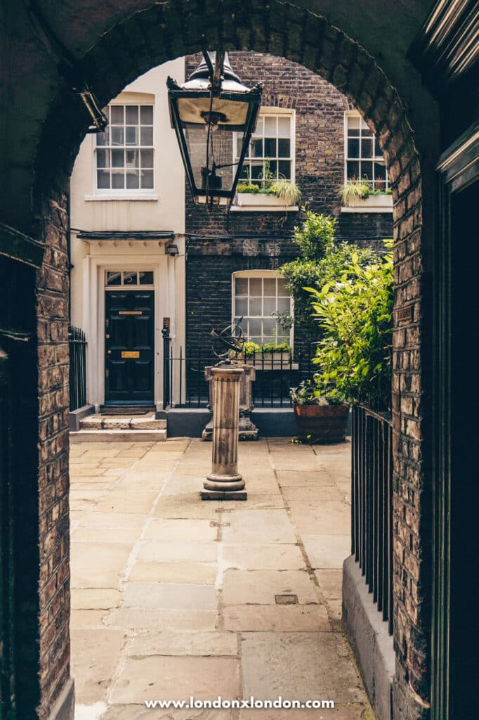 Pickering place from the entrance