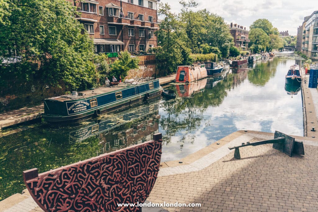 Regent's canal near King's cross