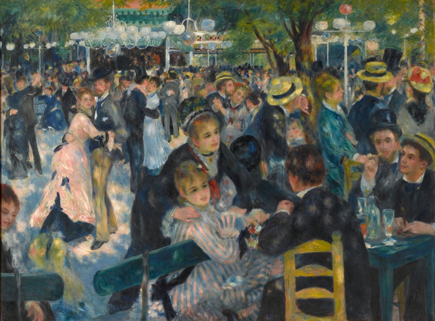 Pierre-Auguste Renoir's Bal au Moulin de la Galette, 1876