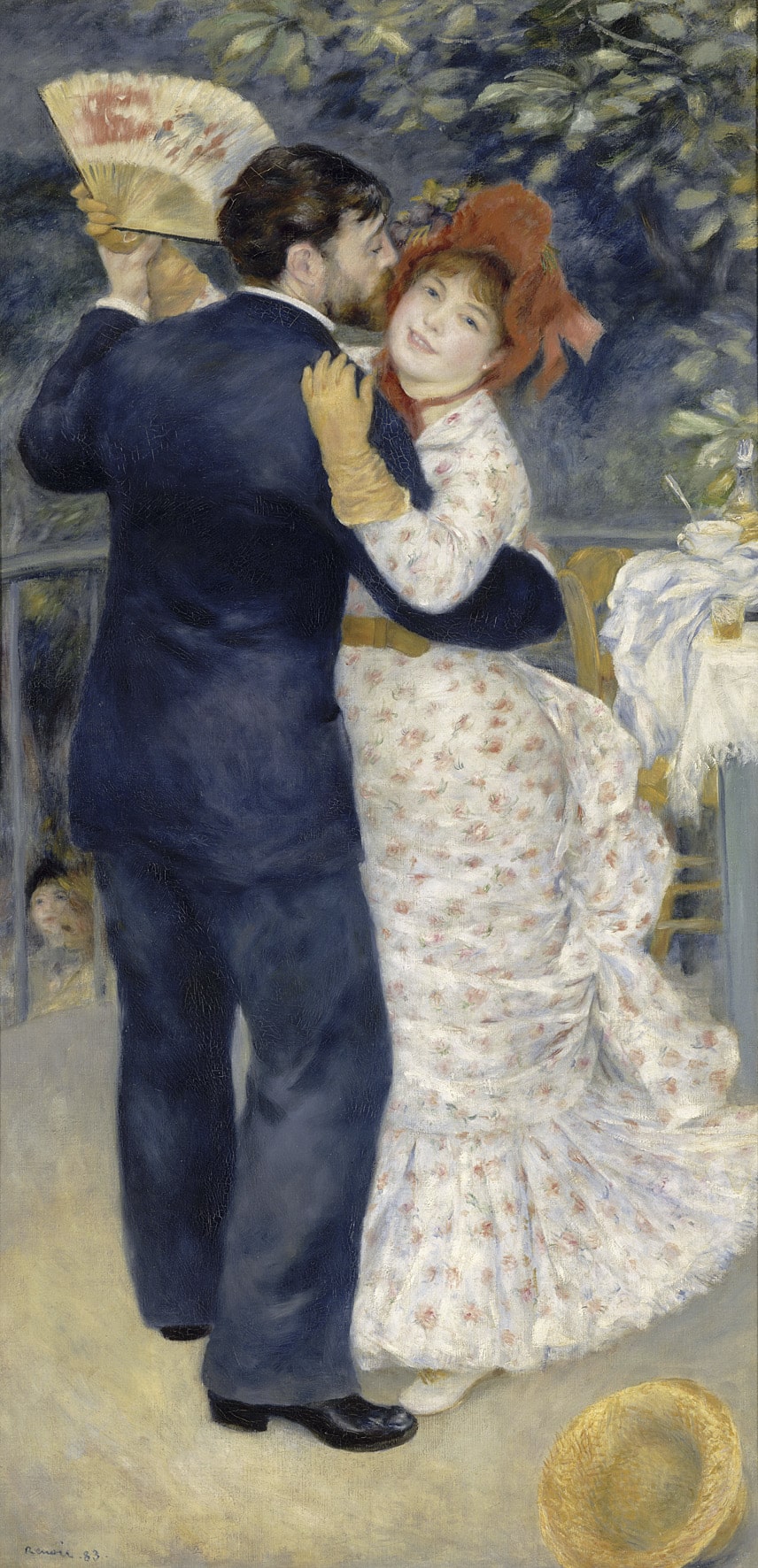 Pierre-Auguste Renoir's Dance in the Country, 1883