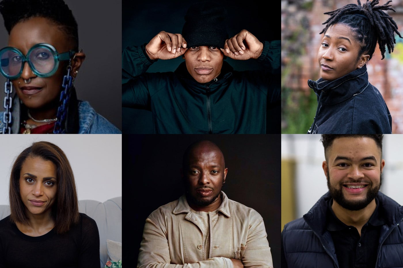 Six of the writers and speakers appearing at the Black British Book Festival 2026