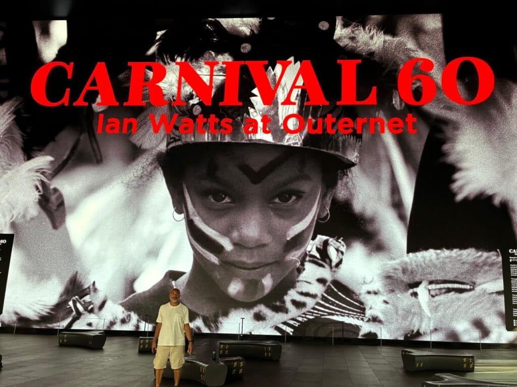Carnival 60: Ian Watts’ six decades of Notting Hill Carnival photography take over Outernet’s giant screens