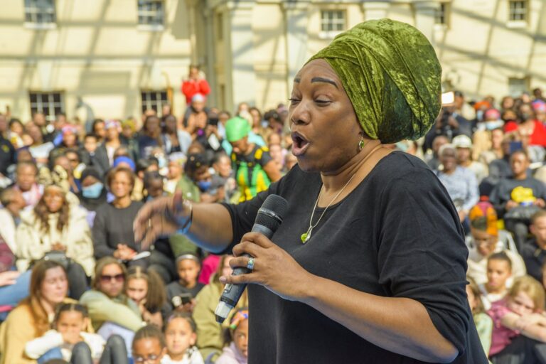 A Fon Stool, a keynote and a walk to the Thames: Greenwich’s free day of remembrance this August