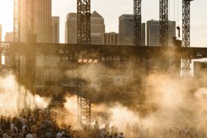 Amelie Lens, Purple Disco Machine and a sunset over Canary Wharf: Magazine Open-Air’s first summer closes this weekend