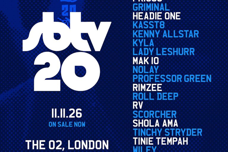 Headie One and Tinie Tempah join SBTV 20’s already stacked lineup at The O2