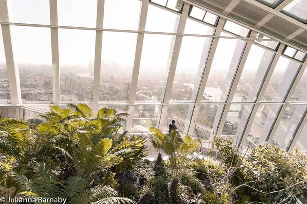 Sky Garden, a romantic date spot with views across London
