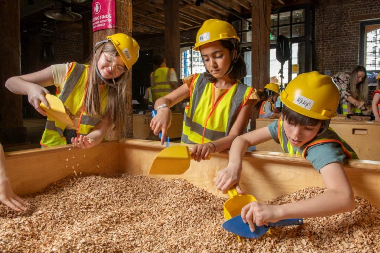 The Little Londoners Festival: mudlarking and a mini disco at the London Museum Docklands