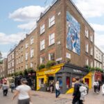 Hand-painted, five metres tall and free until March: Renoir’s The Umbrellas has landed on Carnaby Street