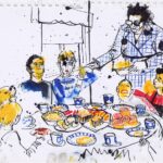 &pound;100 a ticket and everybody wins a painting: comedians are raffling off their own art in Hackney